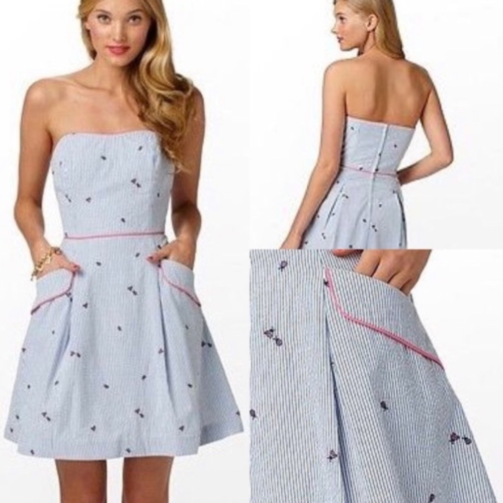 Lilly Pulitzer Blossom Blue Dress